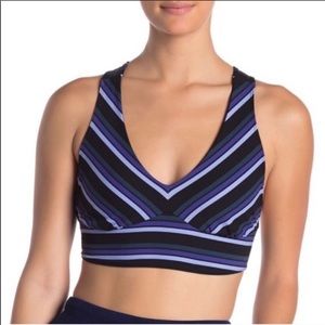FREE PEOPLE MOVEMENT New Striped Gidget Crop Top
